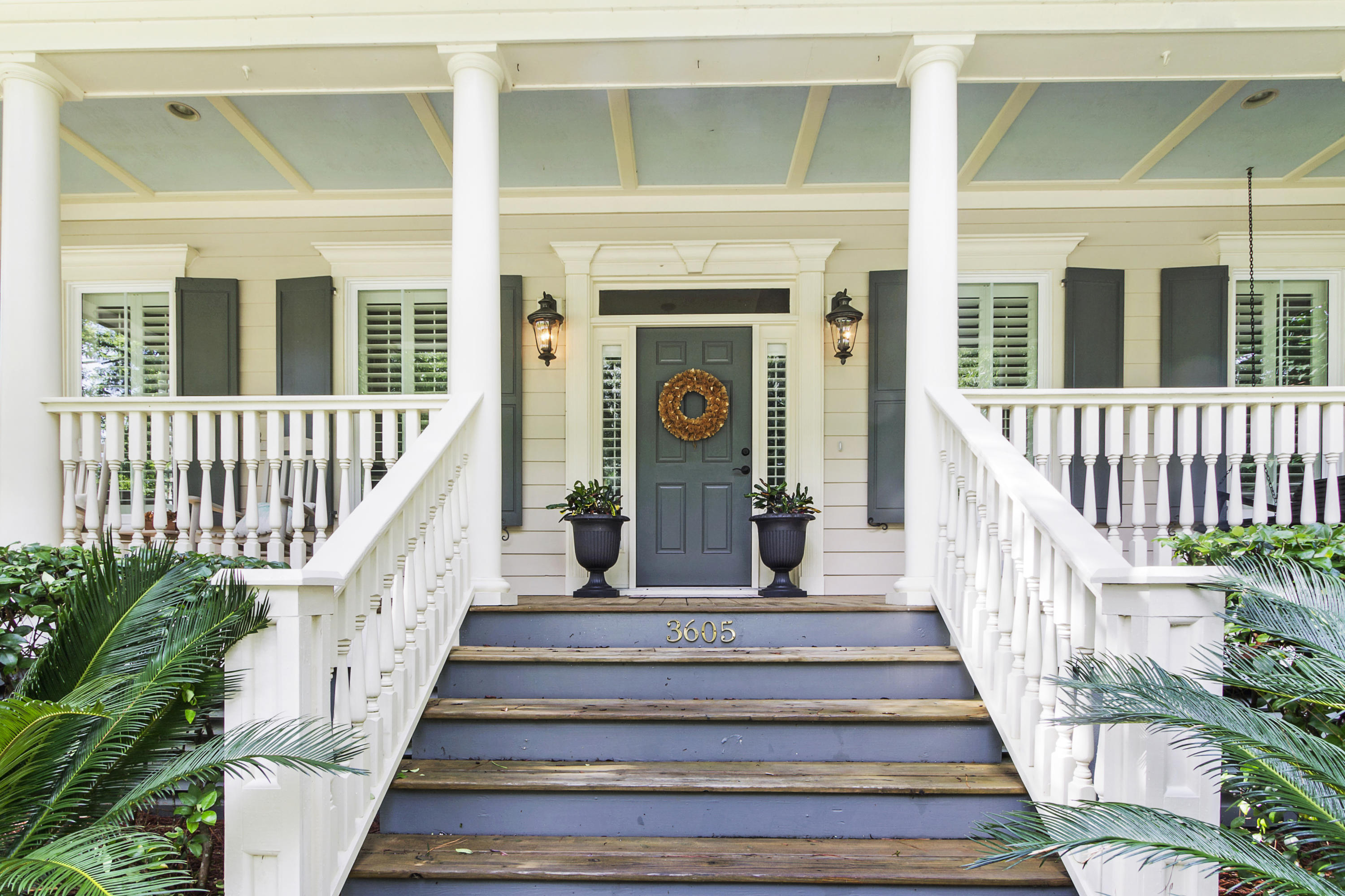 3605 Henrietta Hartford Road Mount Pleasant, SC 29466 - Photo 8 of 57 A perfect Lowcountry Front Porch!