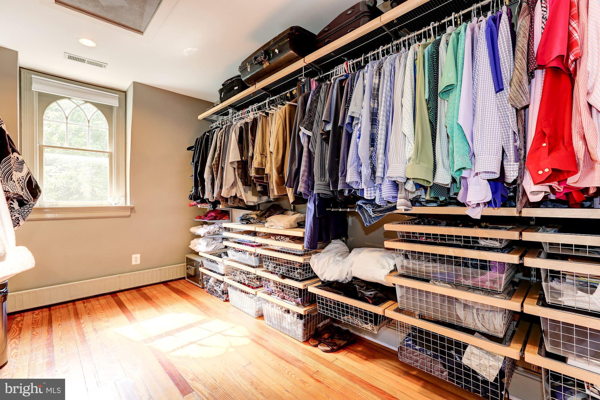 2039 Park Road Northwest Washington, DC 20010 - Photo 19 of 30 Massive dressing room with Elfa shelving
