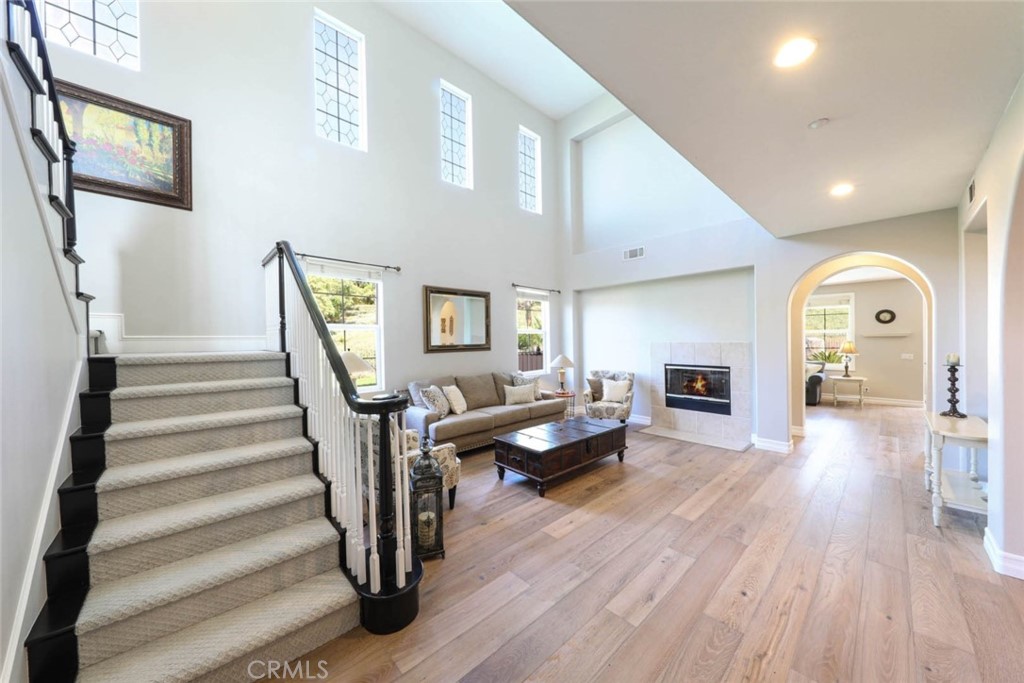 6402 Camino Ventosa San Clemente, CA 92673 - Photo 19 of 67 a living room with furniture and a wooden floor