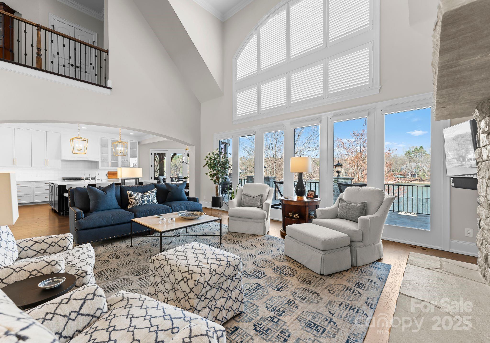 4004 Channel Point Lane Denver, NC 28037 - Photo 3 of 48 a living room with furniture or couch and a rug