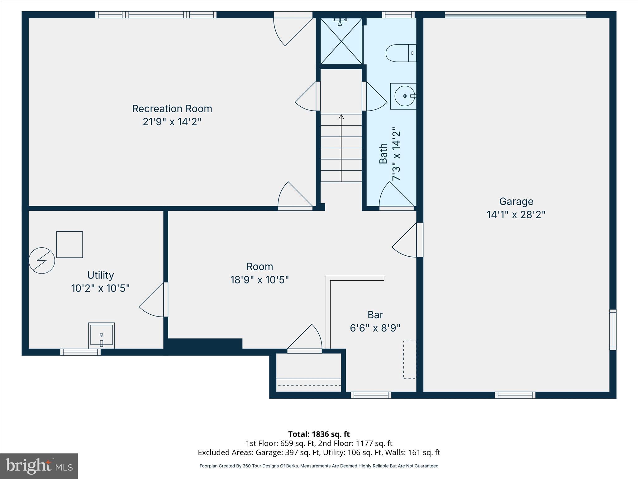 1428 Lorraine Road Reading, PA 19604 - Photo 24 of 26 1st_floor_1428_lorraine_road_reading_with_dim