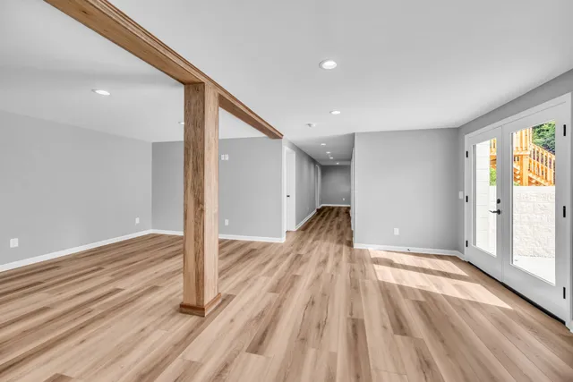 a view of deck and patio