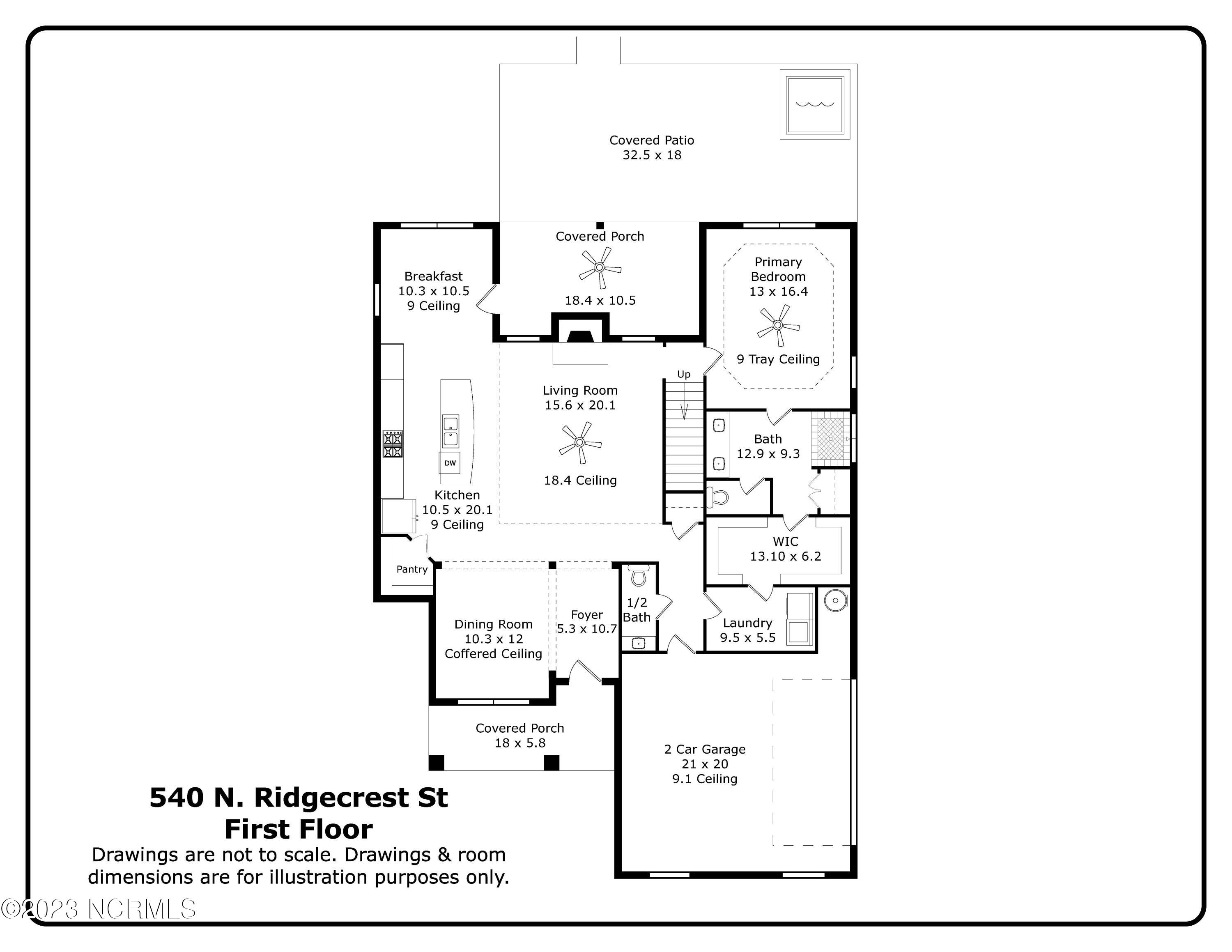540 North Ridgecrest Street Pinebluff, NC 28373 - Photo 4 of 56 540 N.Ridgecrest St_First Floor
