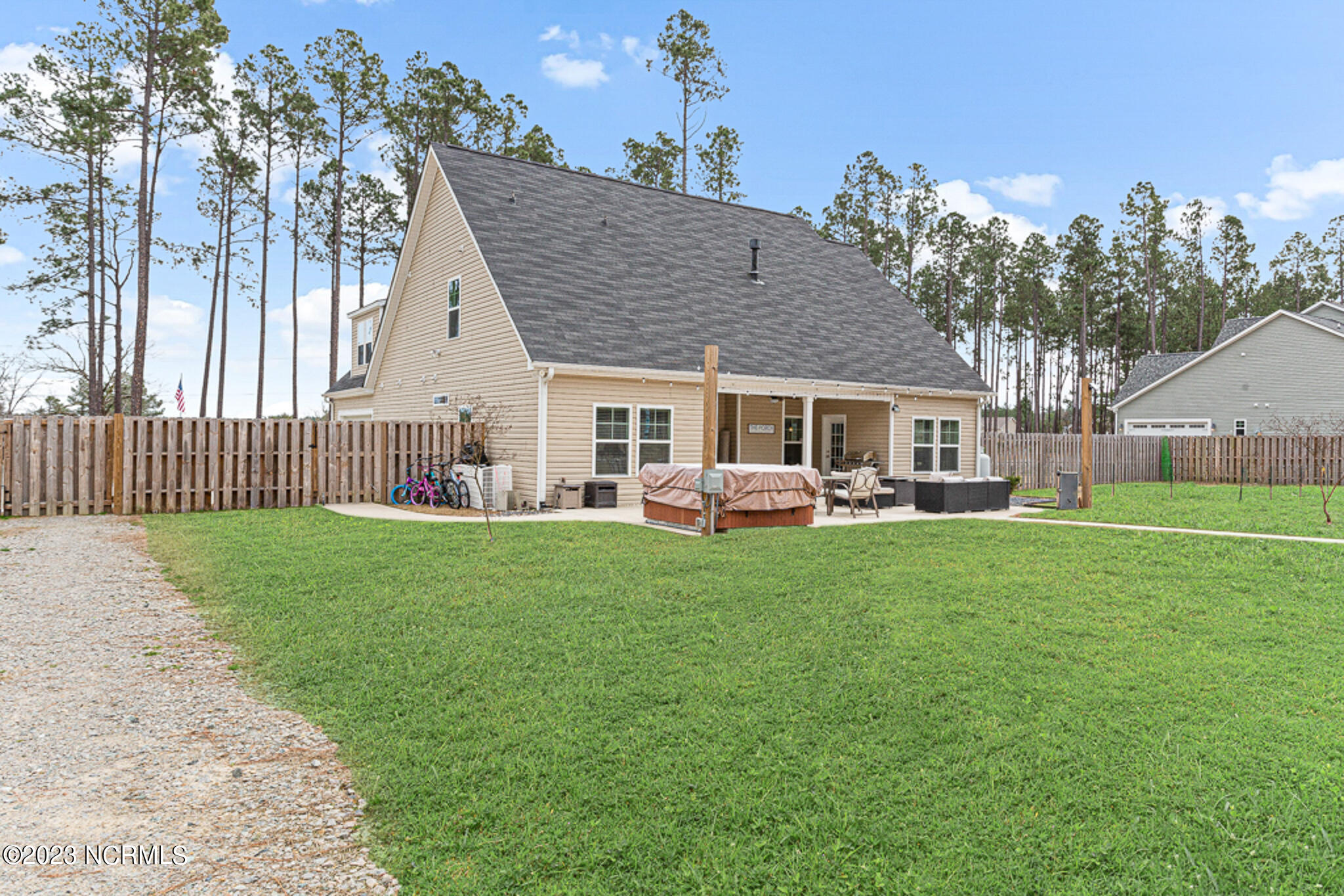 540 North Ridgecrest Street Pinebluff, NC 28373 - Photo 46 of 56 Grass is currently dormant, color added to help visualize grass color during growing season.