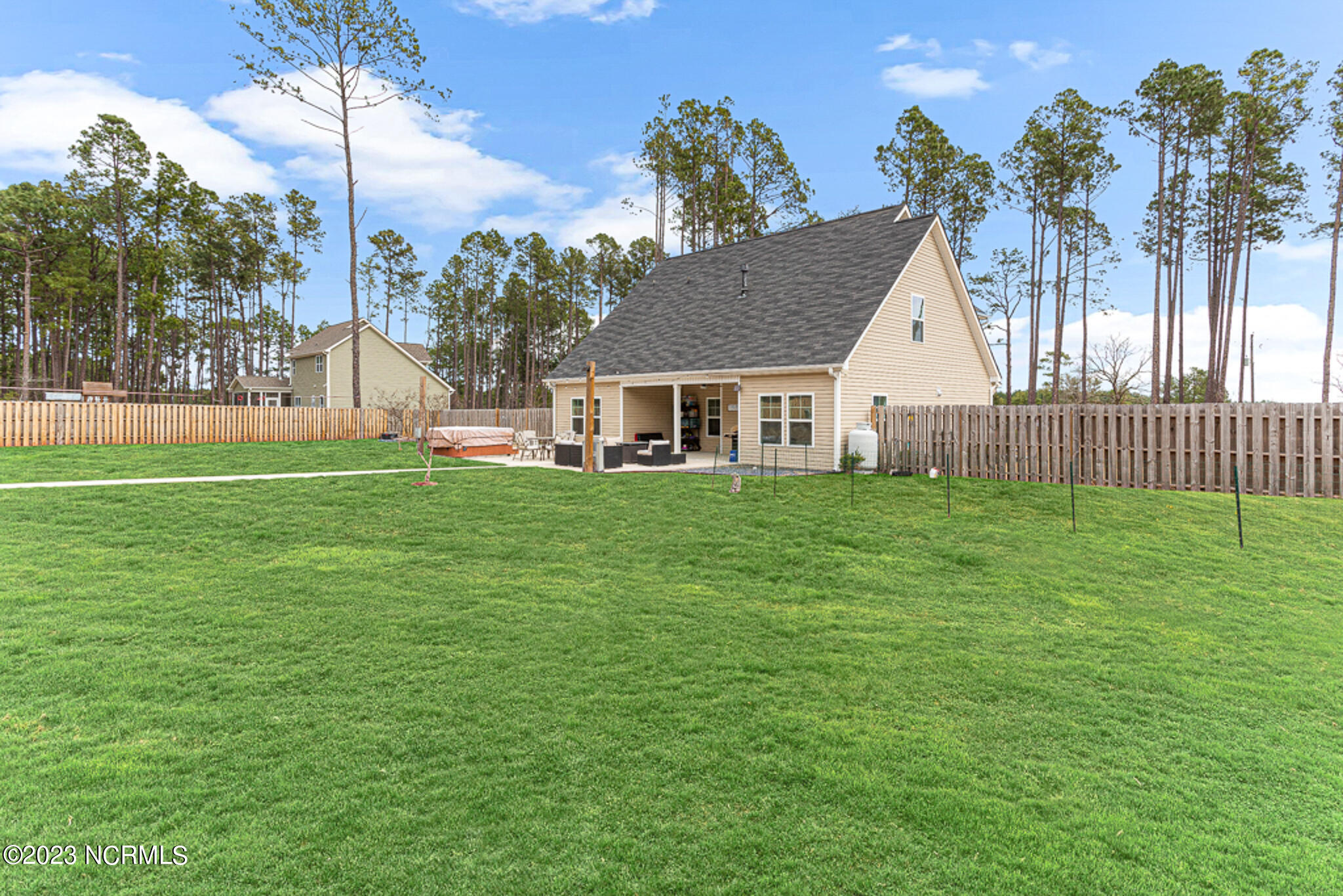 540 North Ridgecrest Street Pinebluff, NC 28373 - Photo 48 of 56 Grass is currently dormant, color added to help visualize grass color during growing season.