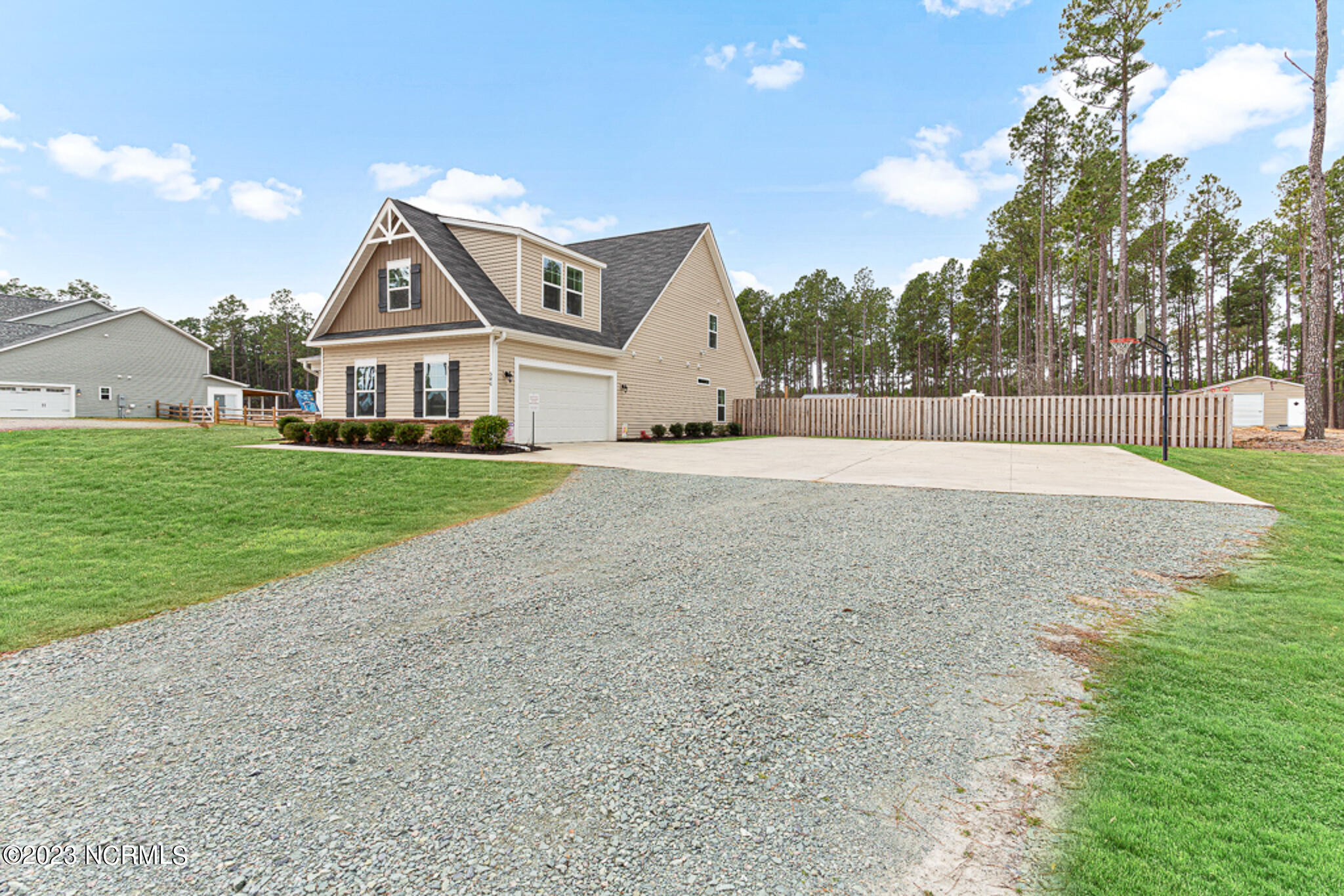 540 North Ridgecrest Street Pinebluff, NC 28373 - Photo 6 of 56 Grass is currently dormant, color added to help visualize grass color during growing season.