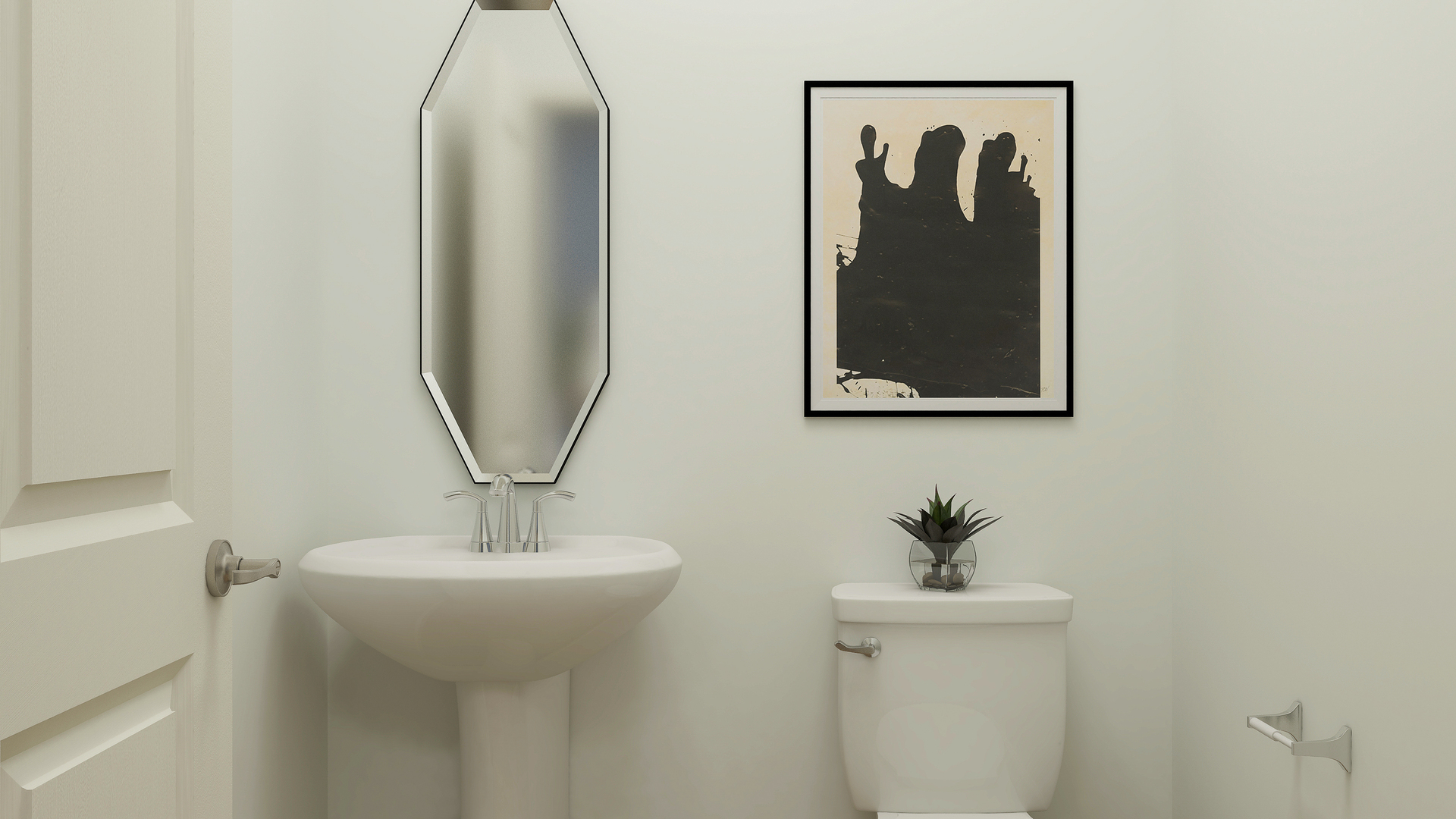4217 Meadowridge Road Woodstock, IL 60098 - Photo 18 of 20 a bathroom with a sink and mirror