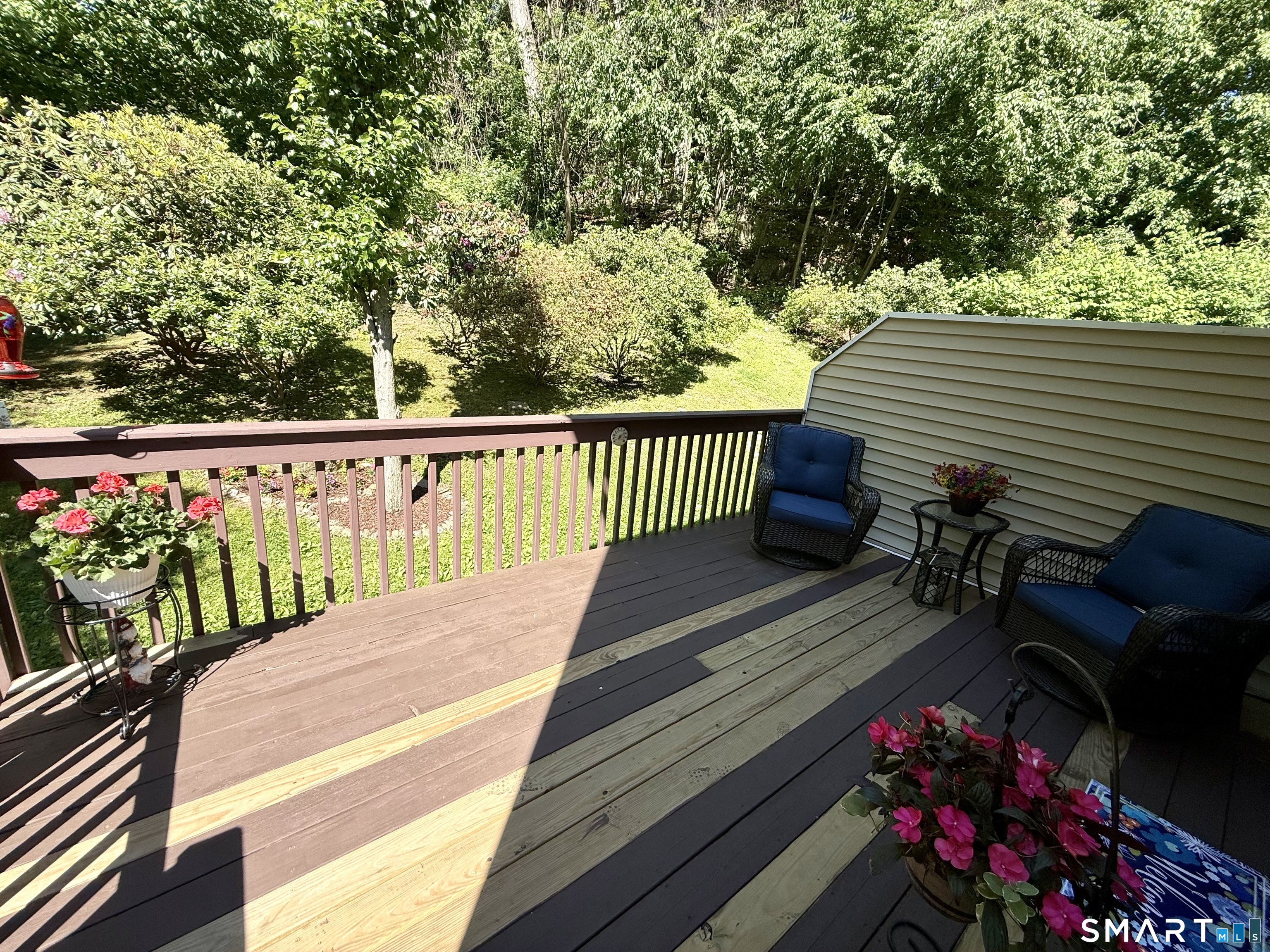 40 Trolley Bridge Road, Unit 9 Shelton, CT 06484 - Photo 14 of 31 association will be staining west facing deck