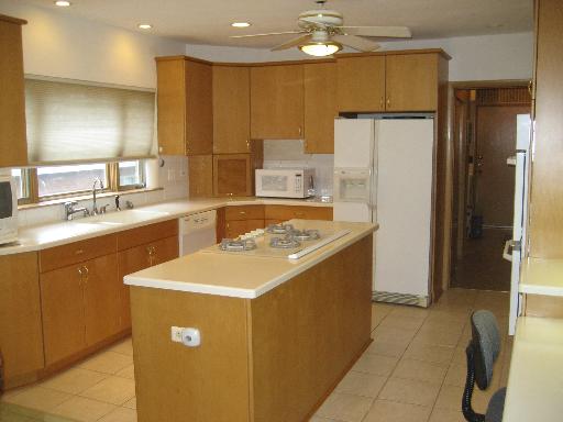 309 Uvedale Road Riverside, IL 60546 - Photo 5 of 15 a kitchen that has a sink and a refrigerator