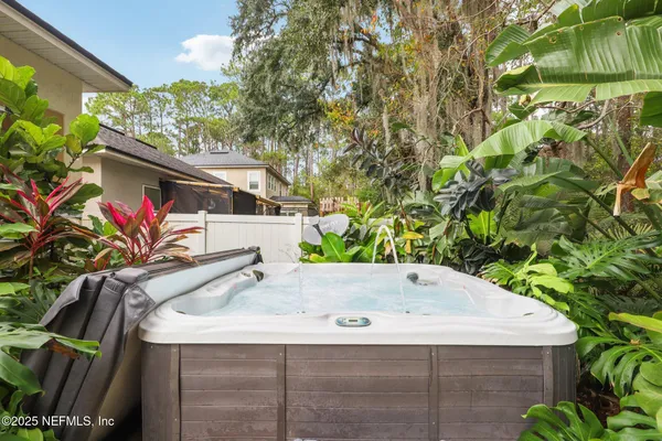 a view of outdoor space and garden