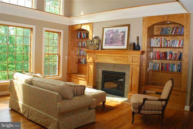 4444 Teen Barnes Road Jefferson, MD 21755 - Photo 4 of 30 a living room with furniture and a fireplace