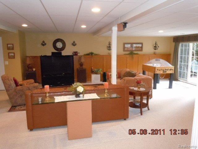 345 Wyngate Drive Rochester, MI 48307 - Photo 21 of 25 Lower Level Family Room