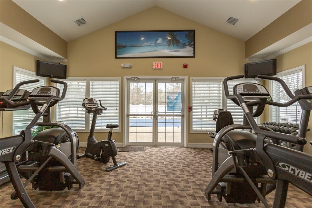 1481 Phillips Road, Unit 1305 New Bedford, MA 02745 - Photo 32 of 34 a view of a room with gym equipment