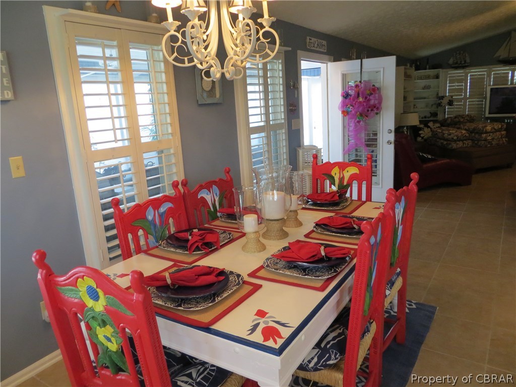2818 Haven Beach Road Diggs, VA 23045 - Photo 12 of 17 Main dining area. Eat in casual splender