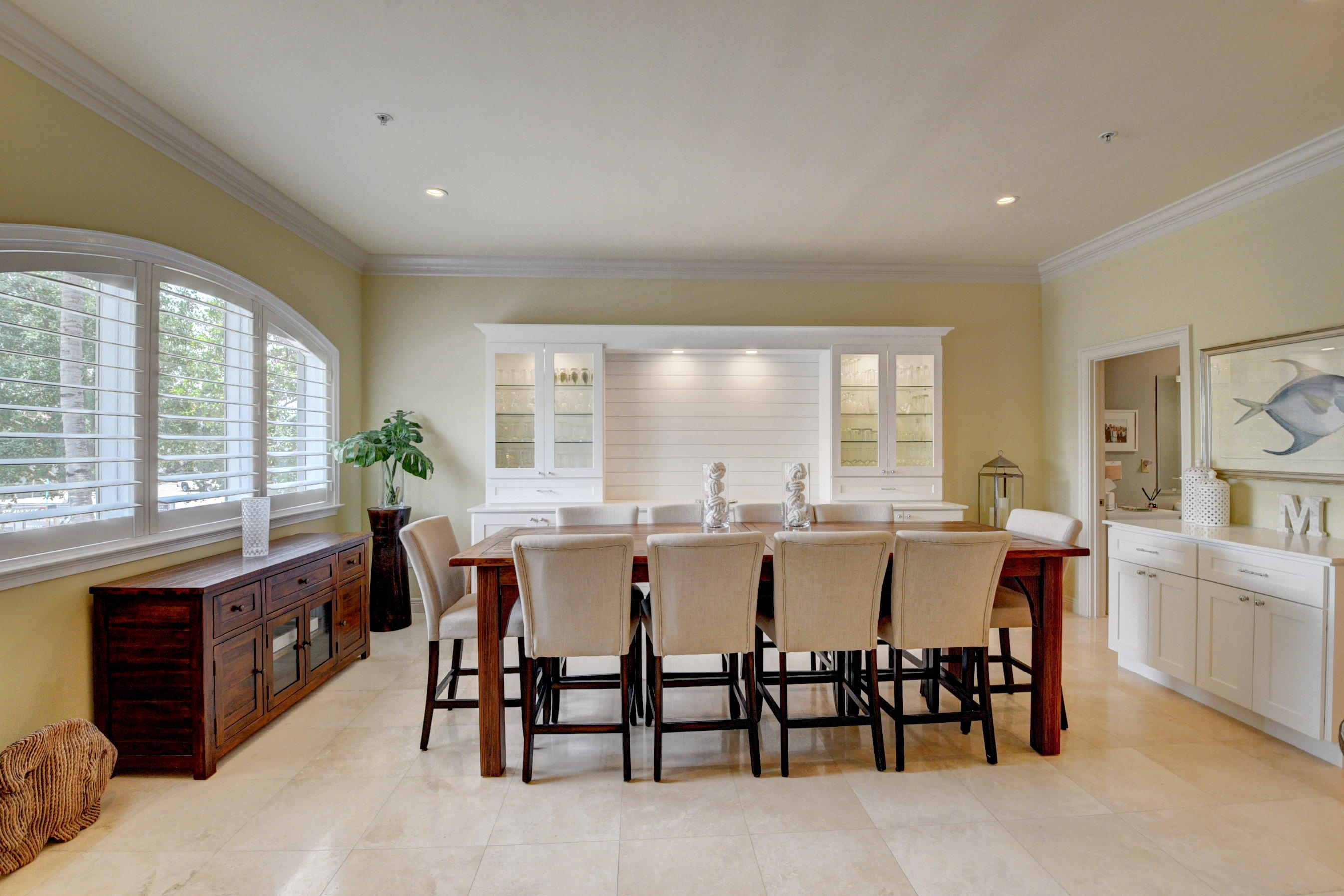 492 East Boca Raton Road Boca Raton, FL 33432 - Photo 11 of 44 a large dining space with furniture window and outside view