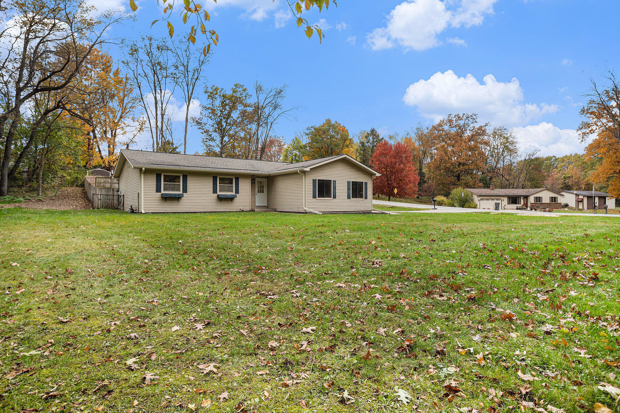 14694 Coon Hollow Road Three Rivers, MI 49093 - Photo 3 of 26 14694 CH Front Yard