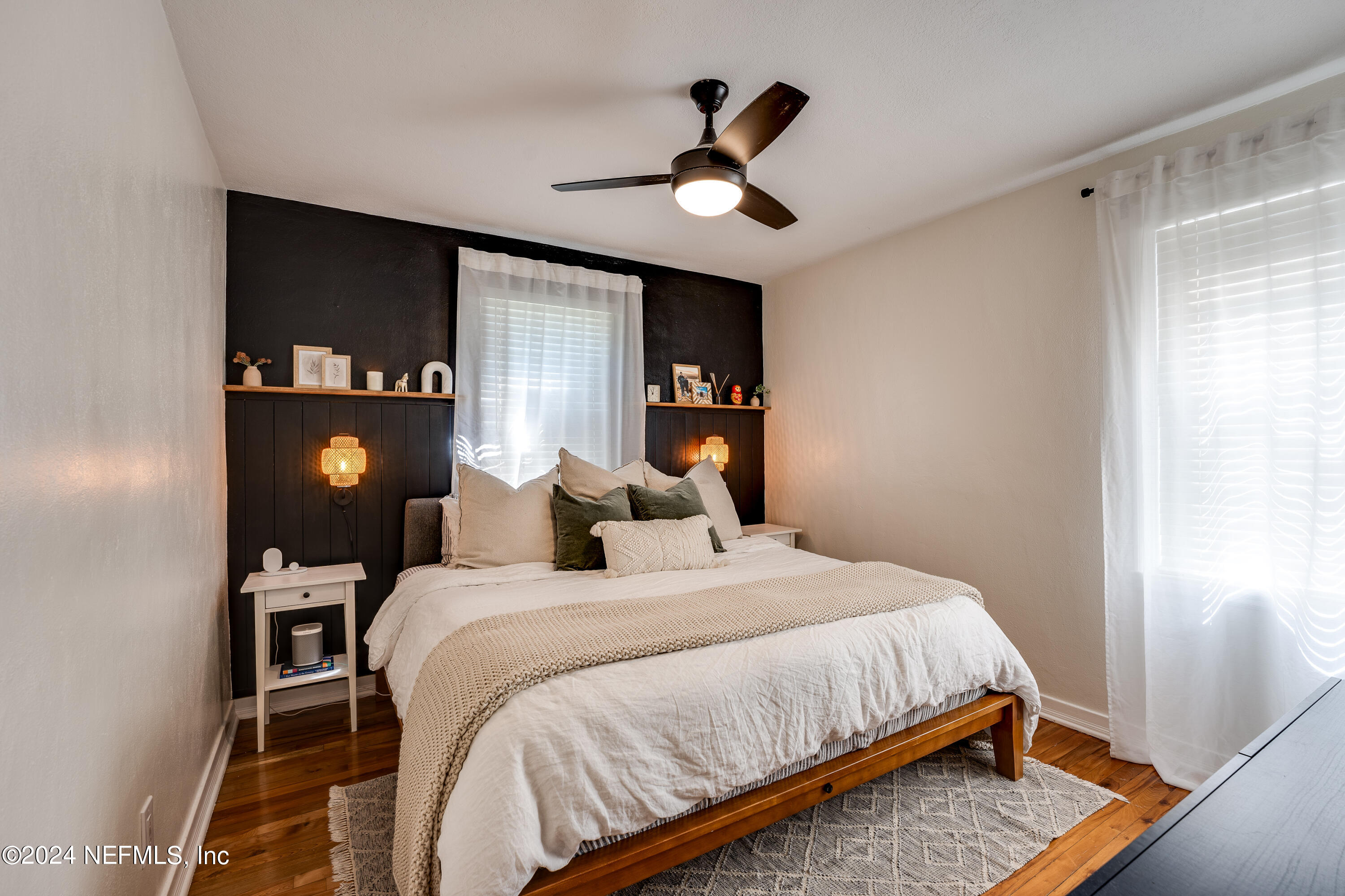 1322 Rensselaer Avenue Jacksonville, FL 32205 - Photo 21 of 37 a bedroom with a bed and a window