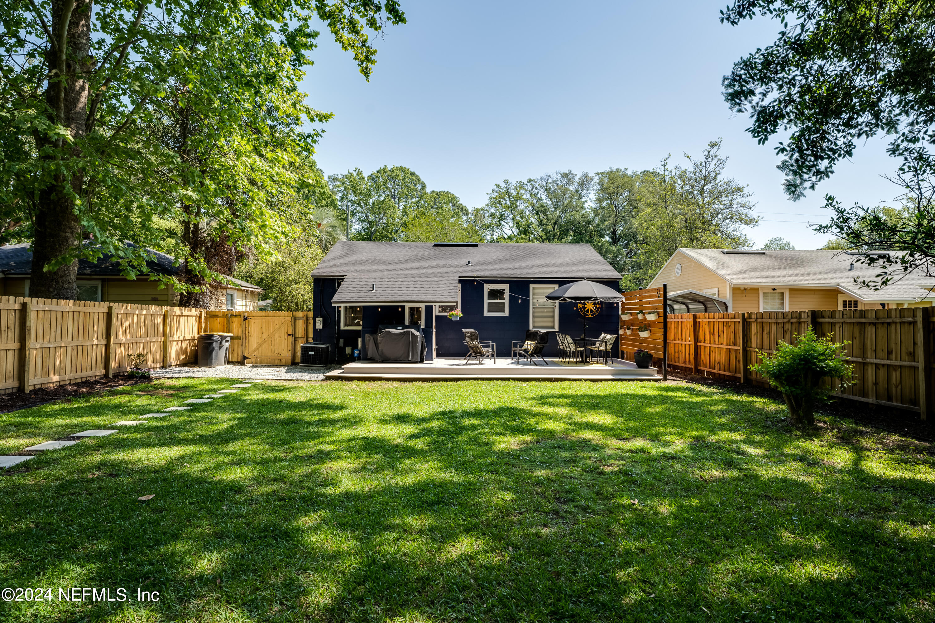 1322 Rensselaer Avenue Jacksonville, FL 32205 - Photo 27 of 37 a front view of a house with yard patio and swimming pool