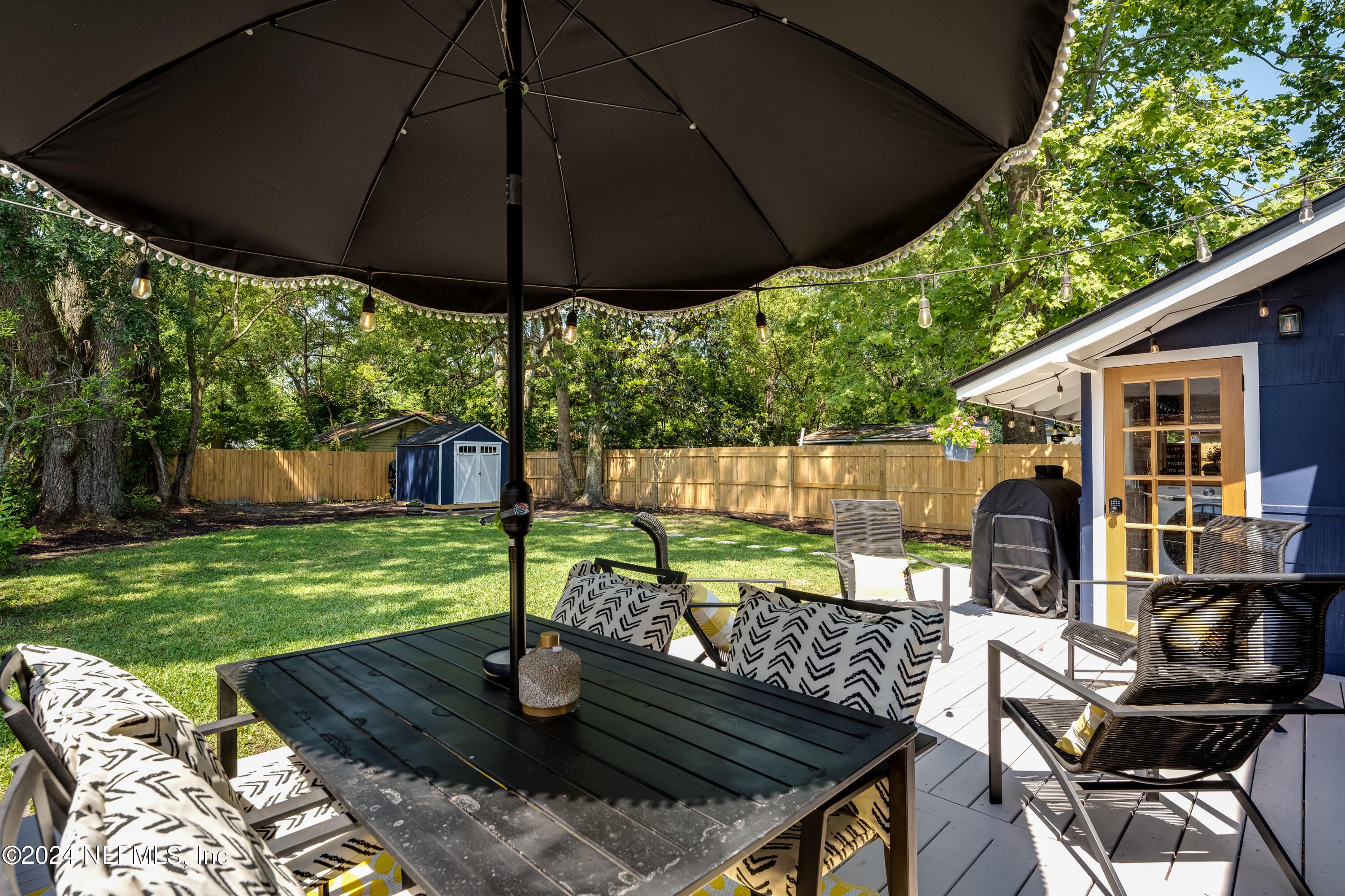 1322 Rensselaer Avenue Jacksonville, FL 32205 - Photo 31 of 37 a view of an outdoor sitting area with furniture