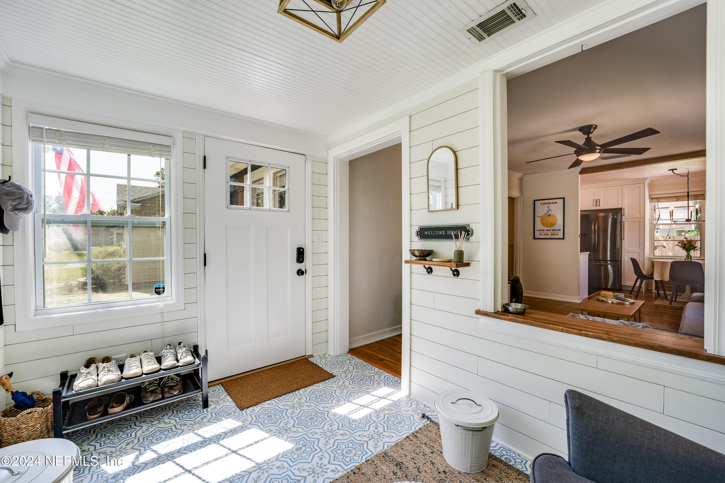 1322 Rensselaer Avenue Jacksonville, FL 32205 - Photo 6 of 37 a bathroom with a sink and a mirror