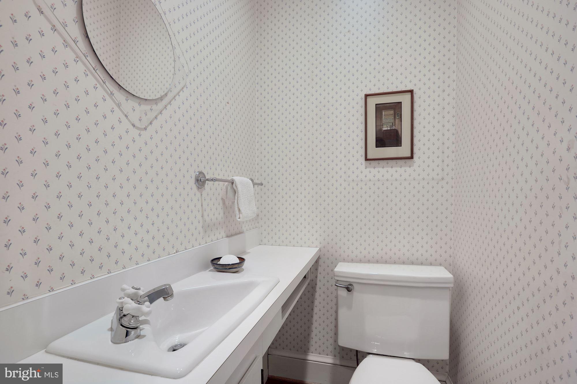 3224 Rittenhouse Street Northwest Washington, DC 20015 - Photo 11 of 30 Convenient main floor Powder Room