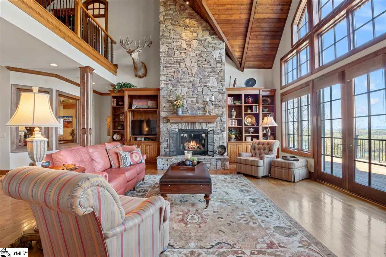 410 Top Ridge Drive Sunset, SC 29685 - Photo 11 of 36 With gas log fireplace and endless Views...