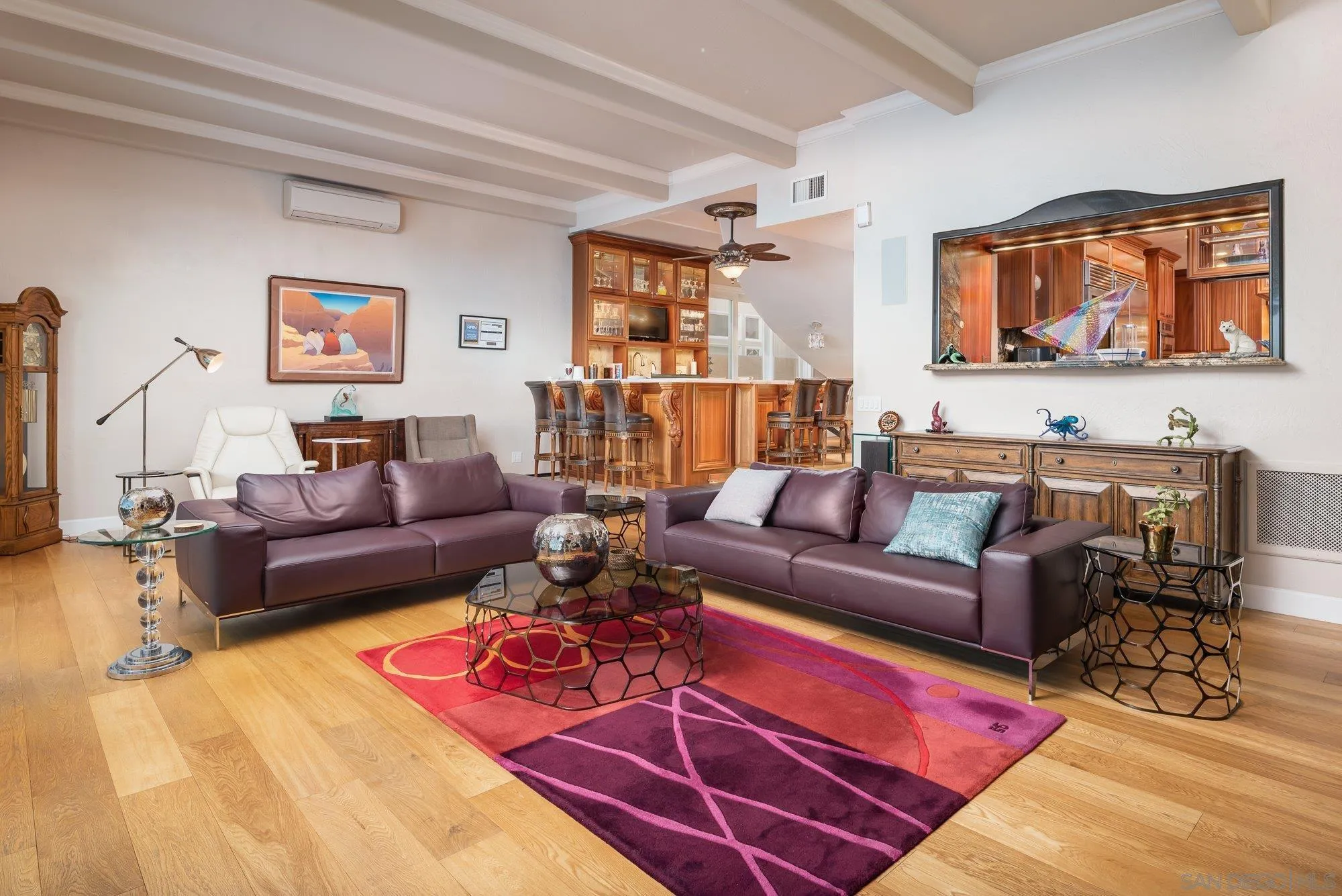 5 Sandpiper Strand Coronado, CA 92118 - Photo 25 of 70 a living room with furniture and a flat screen tv