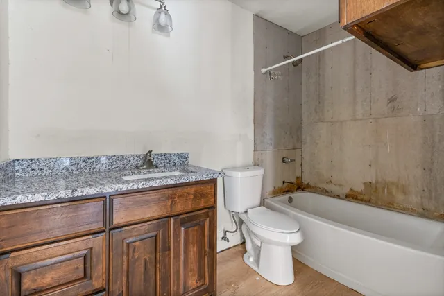 a view of an outdoor space and a yard