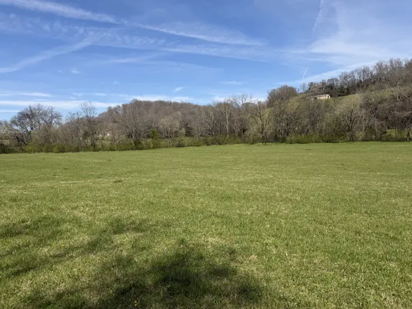 a view of an outdoor space with mountain view