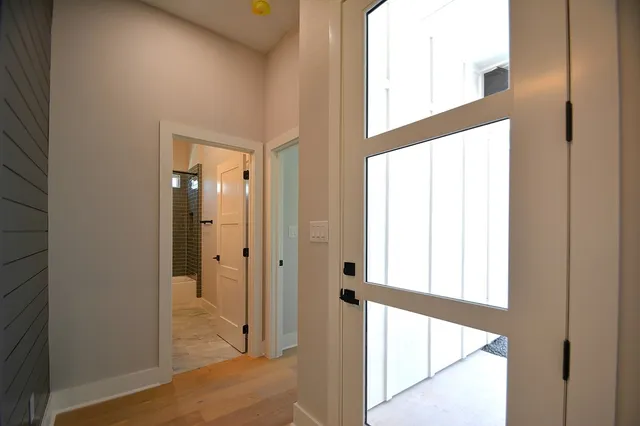 a view of an entryway