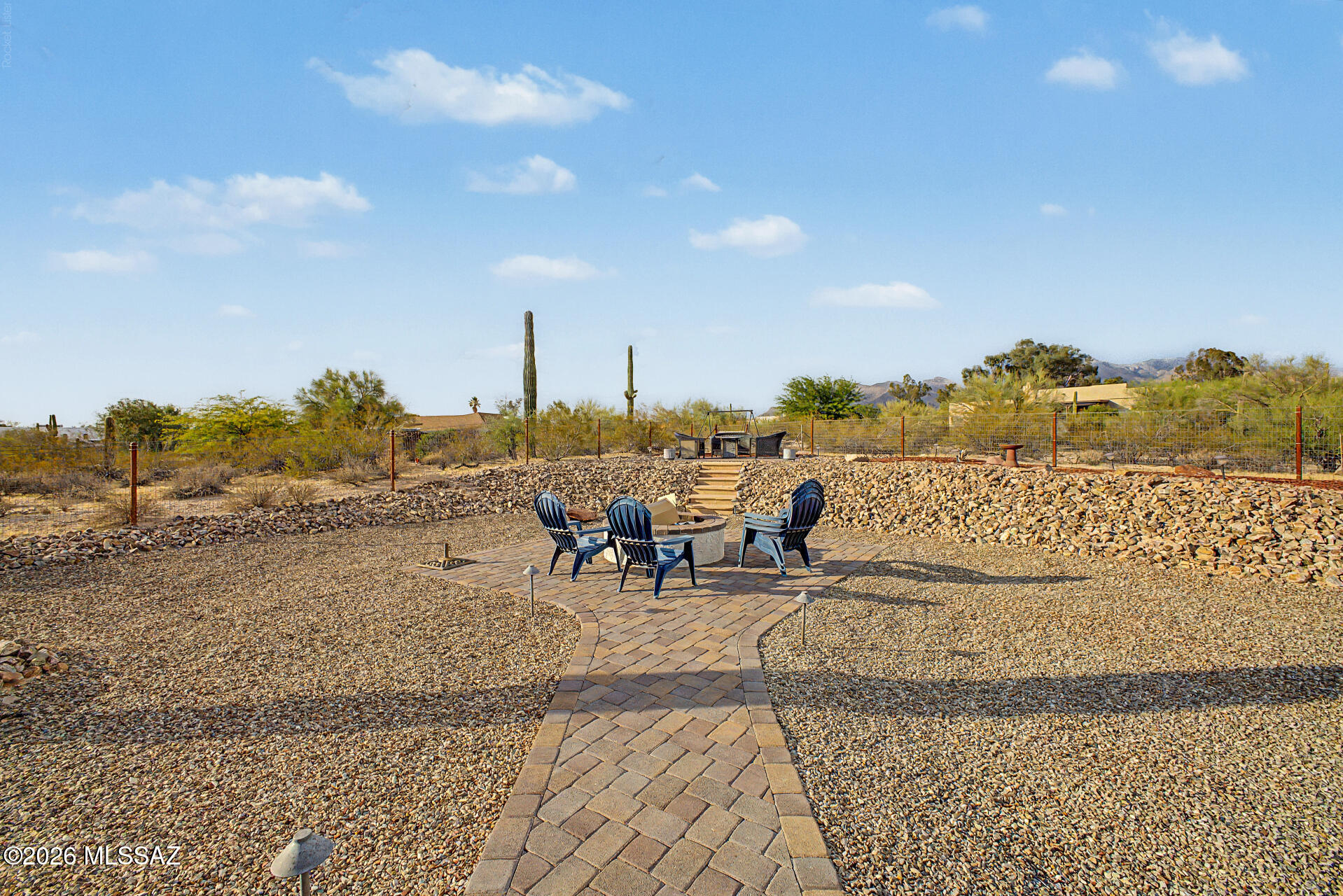 1146 West Las Lomitas Road Tucson, AZ 85704 - Photo 49 of 50 Paved walkway to privacy in backyard
