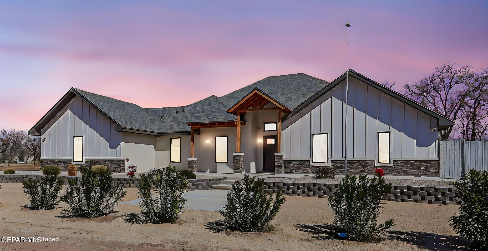 12329 Sugden Road Clint, TX 79836 - Photo 20 of 101 a front view of house with yard