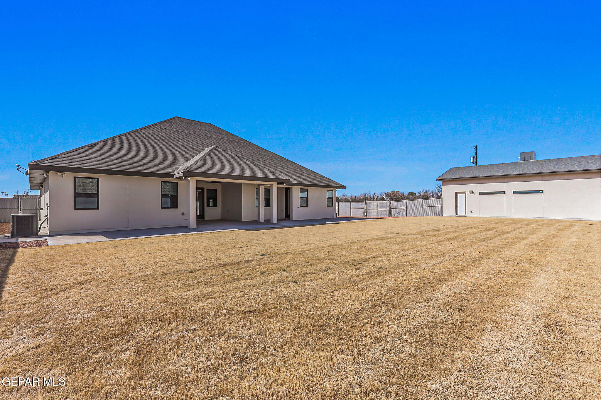 12329 Sugden Road Clint, TX 79836 - Photo 86 of 101 a house with trees in front of it