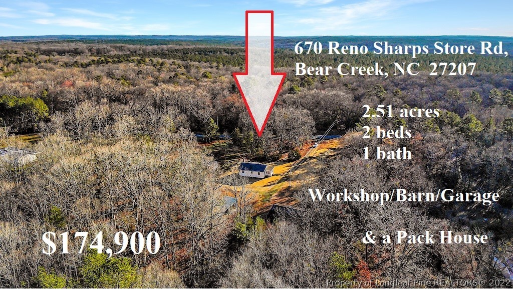 670 Reno Sharpe Store Road Bear Creek, NC 27207 - Photo 1 of 28 Gallery Image 1
