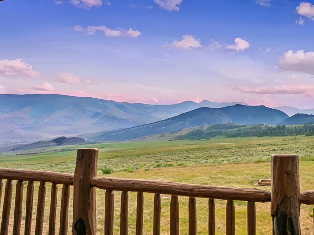 a view of an ocean from a balcony