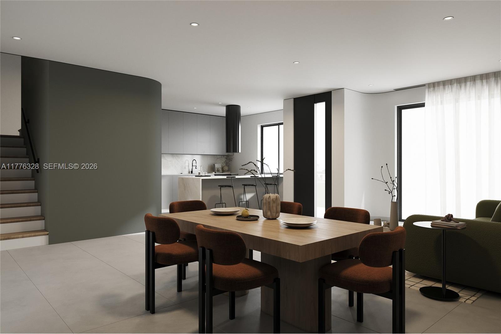 984 Southwest 10th Street, Unit 1 Miami, FL 33130 - Photo 5 of 12 a view of a dining room with furniture