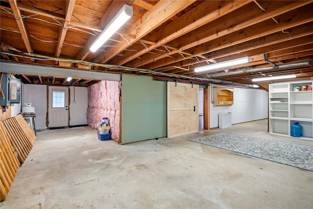 463 North Penn Dixie Road Bath, PA 18014 - Photo 52 of 86 A spacious, unfinished basement offers endless possibilities for customization and future expansion.
