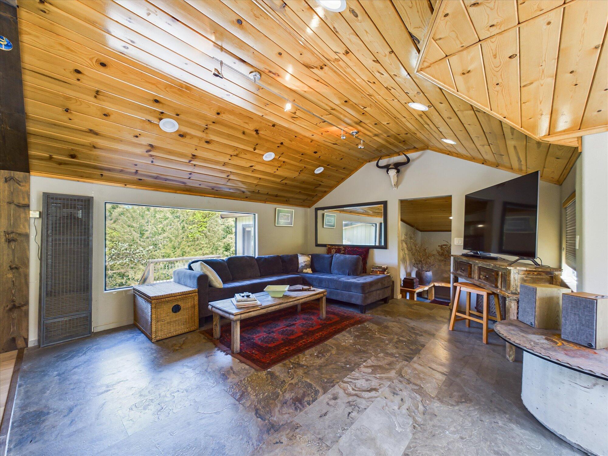 1215 Perry Meadow Road Redway, CA 95560 - Photo 115 of 140 a outdoor living space with furniture and garden view