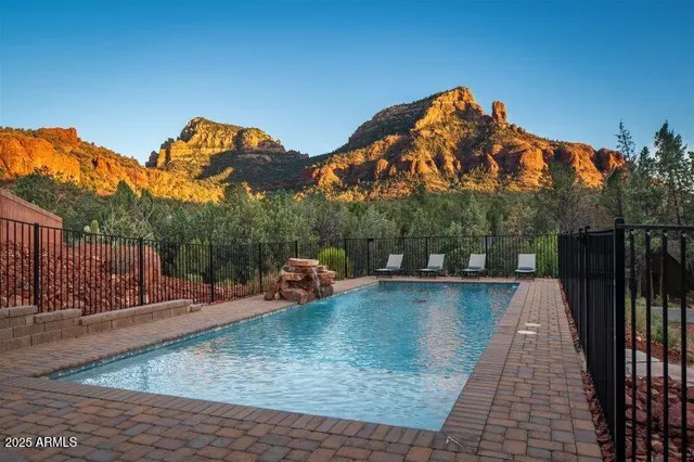 a view of a backyard with a tub