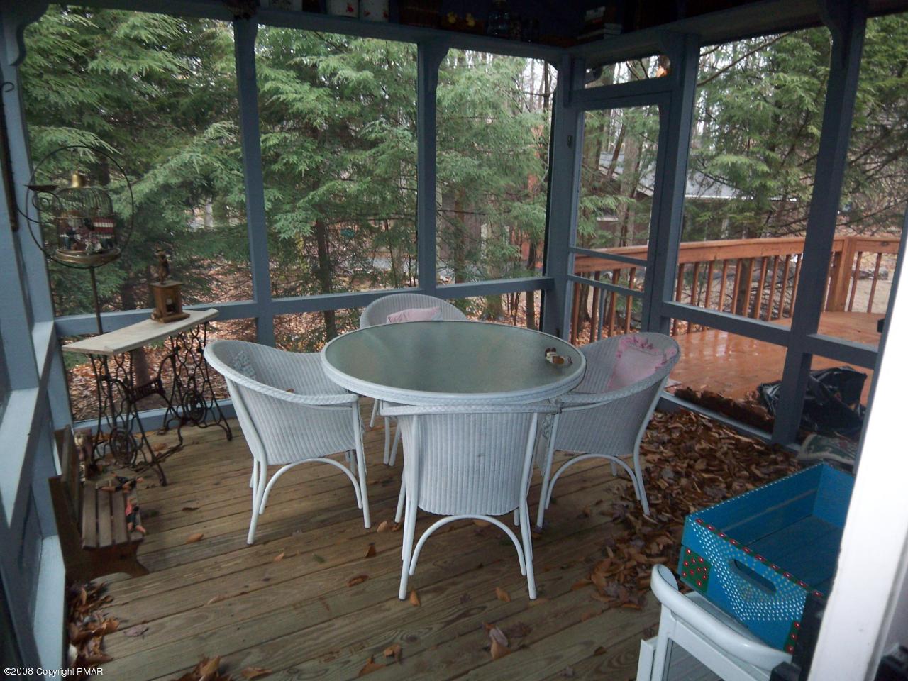 14 Evergreen Road Pocono Pines, PA 18350 - Photo 16 of 24 SCREENED PORCH