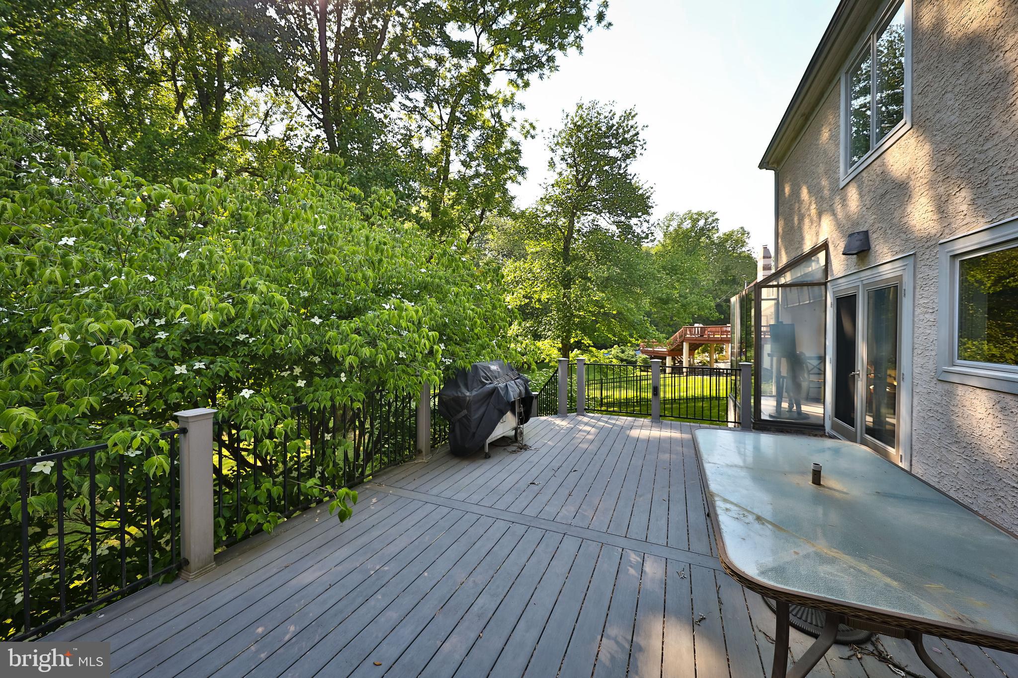 914 Morgan Road Rydal, PA 19046 - Photo 53 of 57 superb deck for entertaining or just relaxing.
