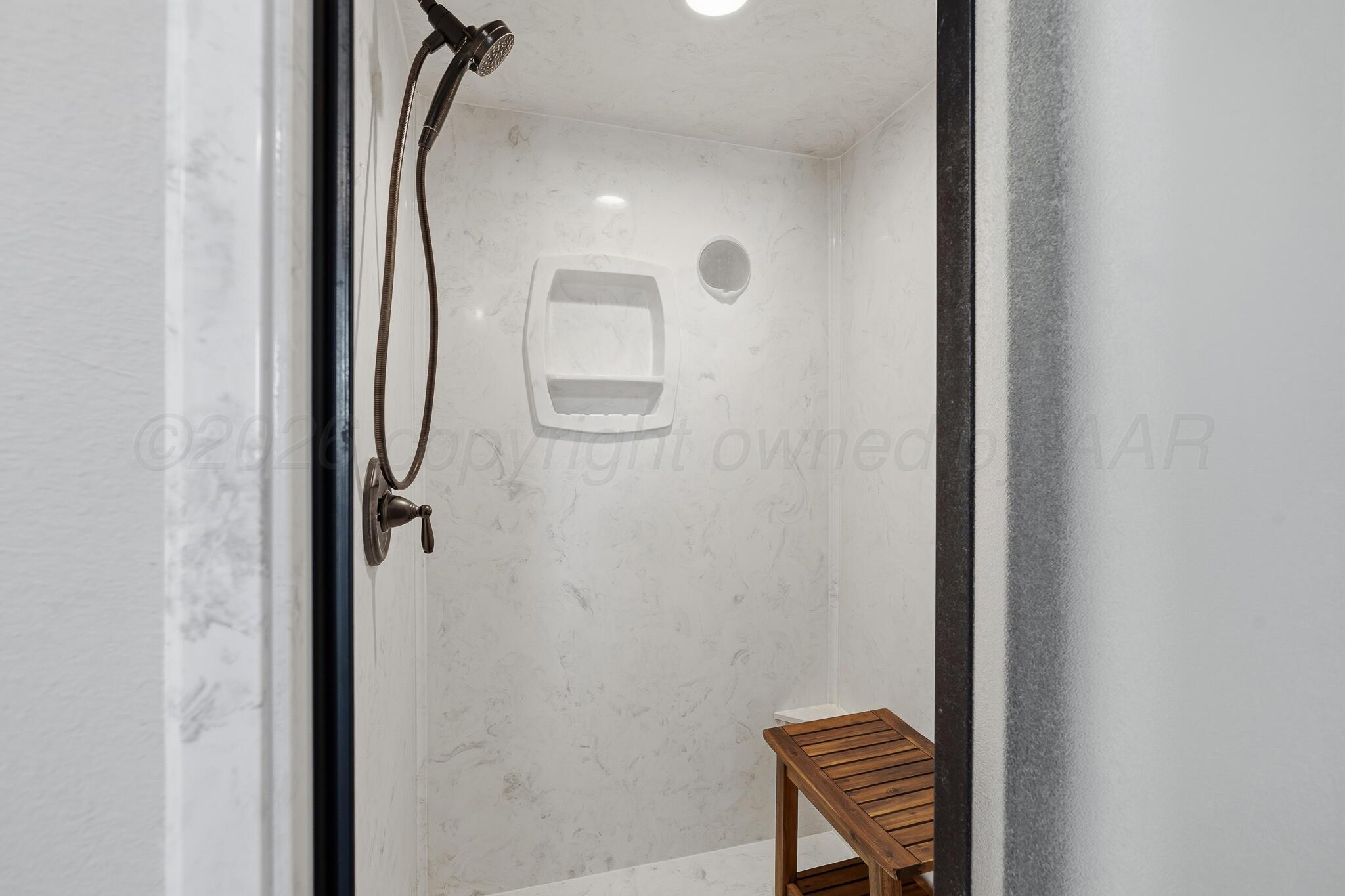 9801 Yesterday Amarillo, TX 79119 - Photo 38 of 54 a bathroom with a shower