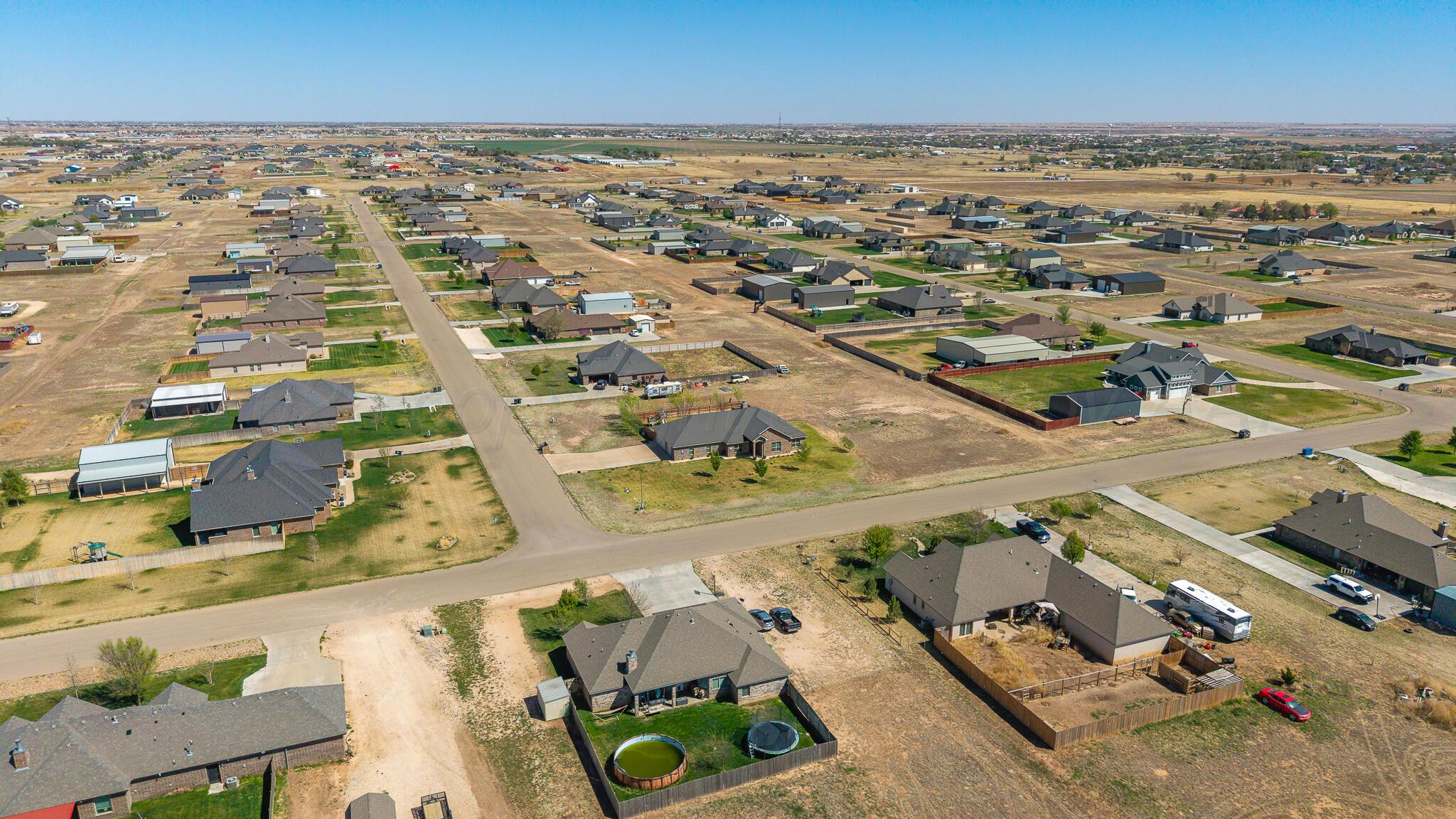 9801 Yesterday Amarillo, TX 79119 - Photo 49 of 54 an aerial view of a city