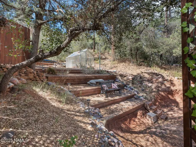 a view of outdoor space with trees