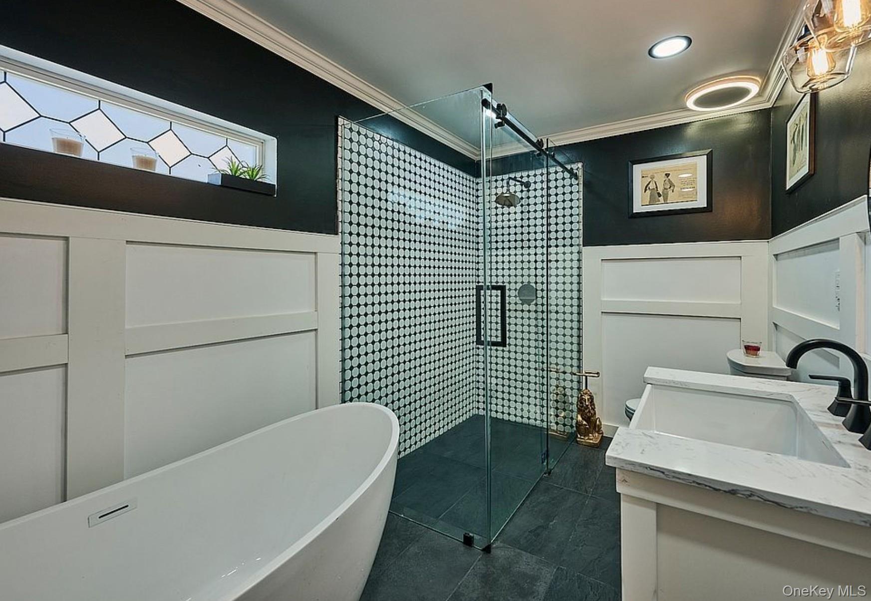 541 Cold Spring Road Monticello, NY 12701 - Photo 23 of 31 a bathroom with a sink a toilet and shower