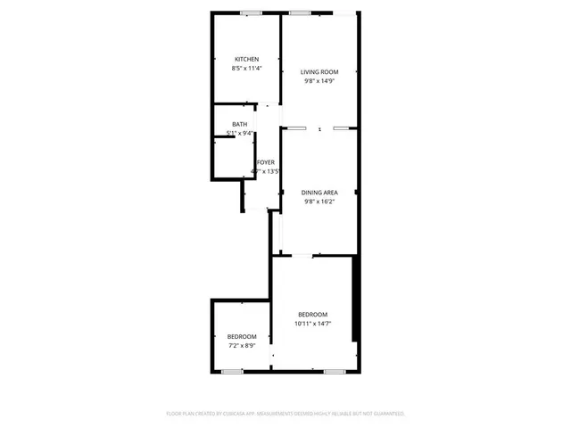 a picture of a bench in front of door