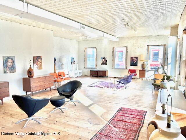 92 Partition Street Saugerties, NY 12477 - Photo 12 of 25 a living room with furniture and a wooden floor