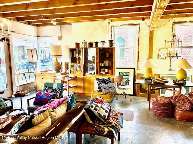 92 Partition Street Saugerties, NY 12477 - Photo 20 of 25 a view of a patio with dining table and chairs