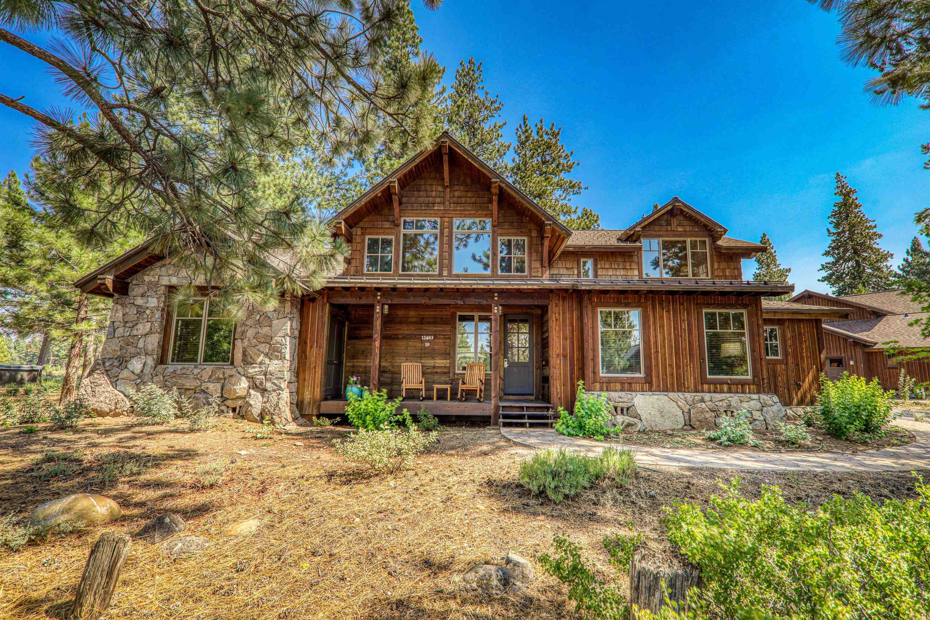 12423 Lookout Loop, Unit F1509 Truckee, CA 96161 - Photo 1 of 27 a front view of a house with garden