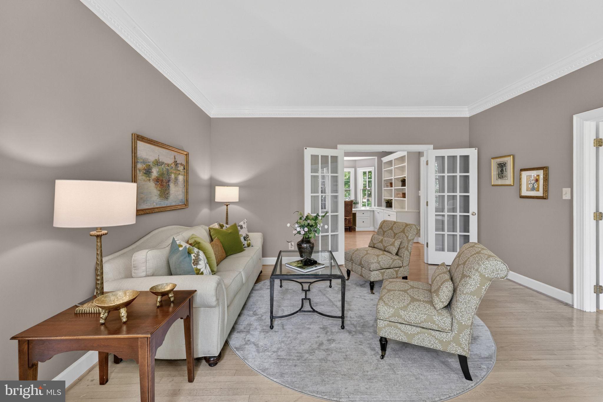 4531 Den Haag Road Warrenton, VA 20187 - Photo 41 of 103 a living room with furniture and wooden floor